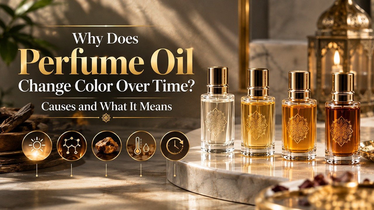 Why Does Perfume Oil Change Color Over Time? Causes and What It Means