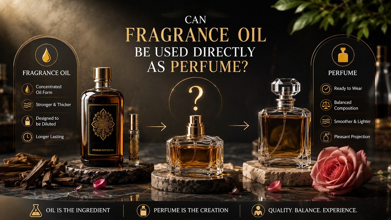 Can Fragrance Oil Be Used Directly as Perfume? What You Should Know