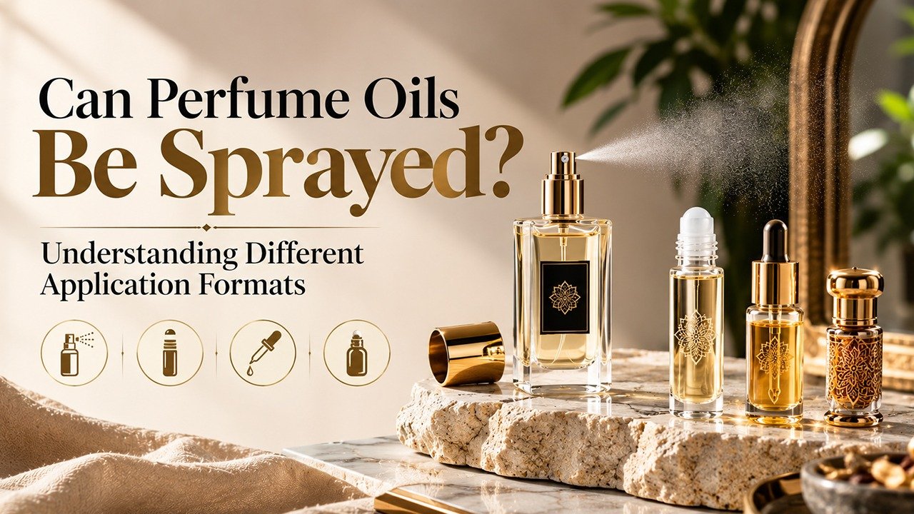 Can Perfume Oils Be Sprayed?