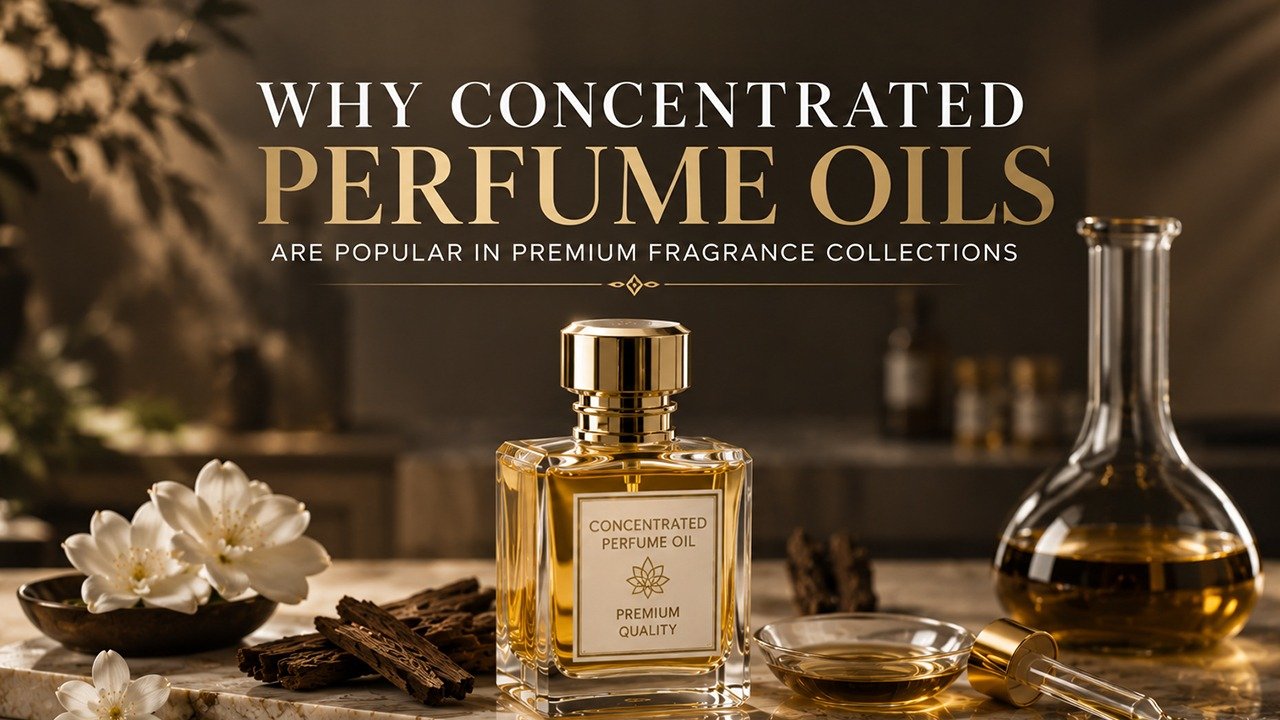 Why Concentrated Perfume Oils Are Popular in Premium Fragrance Collections