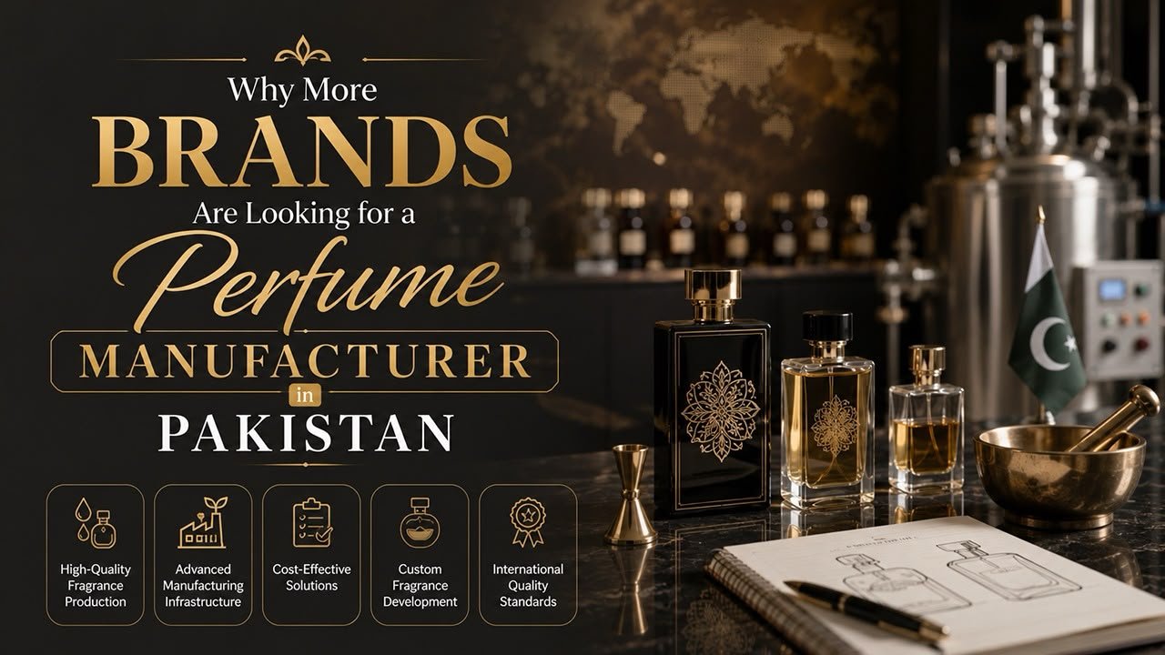 Why More Brands Are Looking for a Perfume Manufacturer in Pakistan