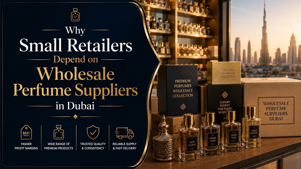 Why Small Retailers Depend on Wholesale Perfume Suppliers in Dubai