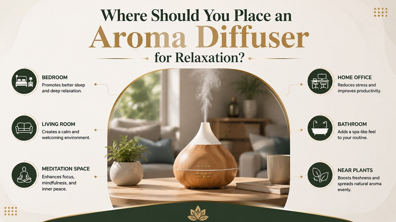 Where Should You Place an Aroma Diffuser for Relaxation?