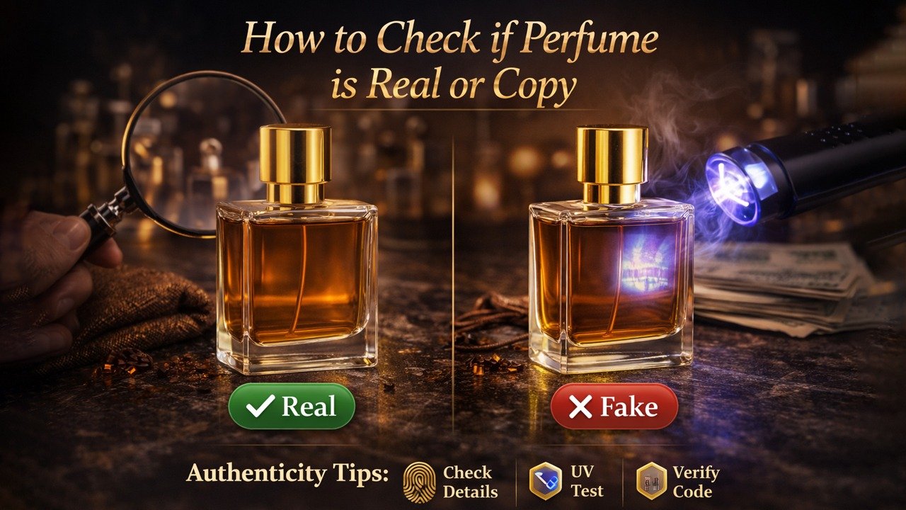 How To Check If Perfume Is Real Or Copy?