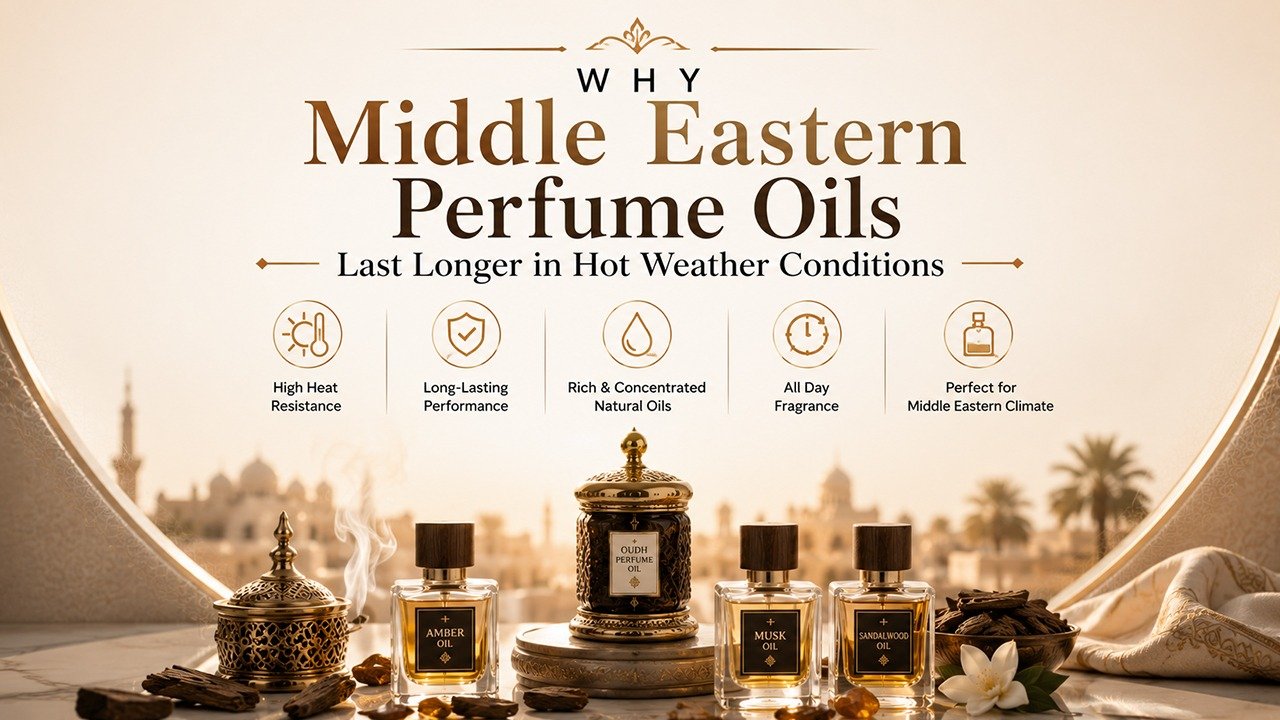 Why Middle Eastern Perfume Oils Last Longer in Hot Weather Conditions