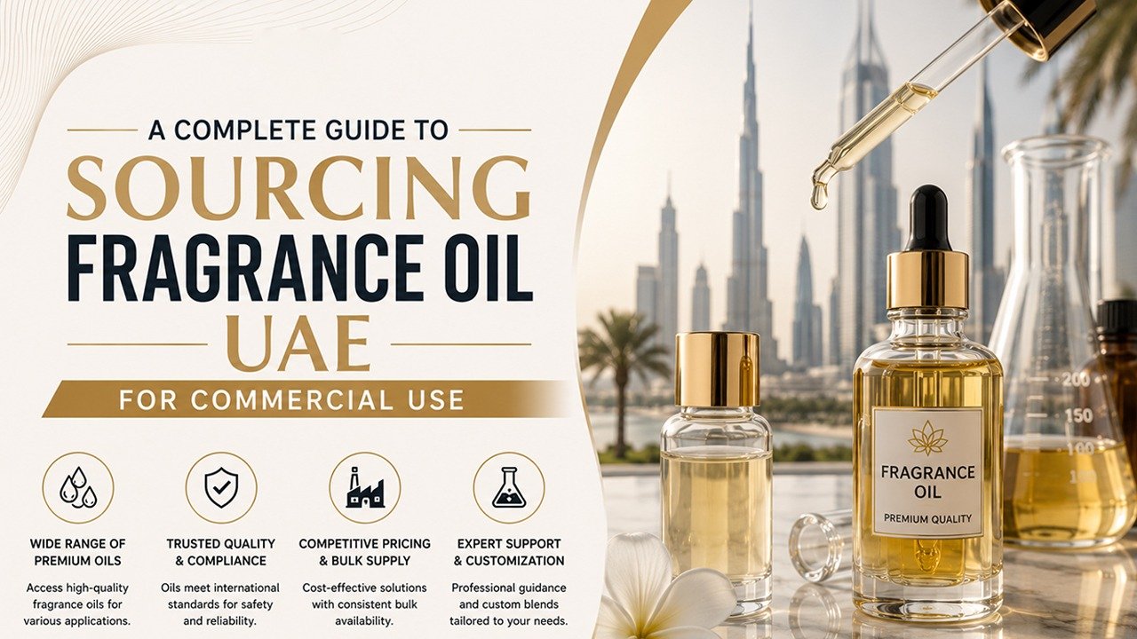 A Complete Guide to Sourcing Fragrance Oil UAE for Commercial Use