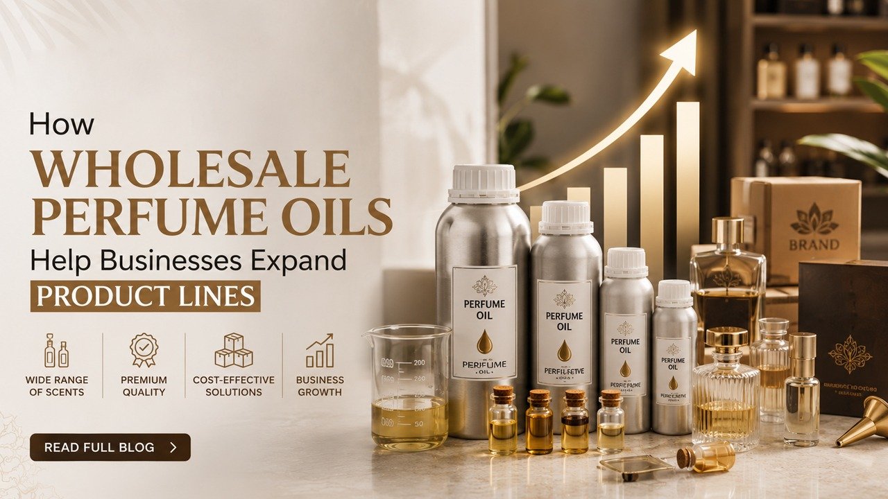 How Wholesale Perfume Oils Help Businesses Expand Product Lines