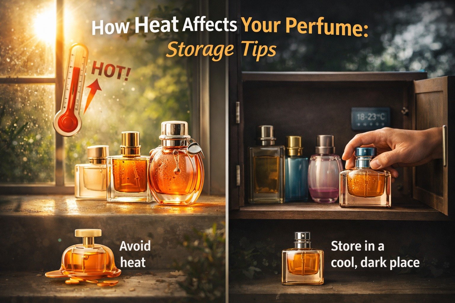 How Heat Affects Your Perfume?