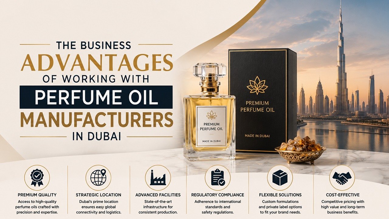 The Business Advantages of Working With Perfume Oil Manufacturers in Dubai