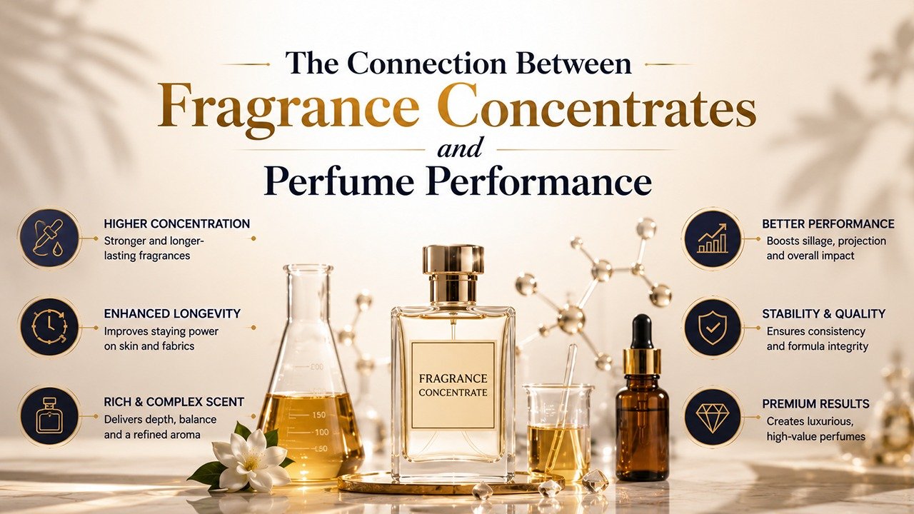 The Connection Between Fragrance Concentrates and Perfume Performance