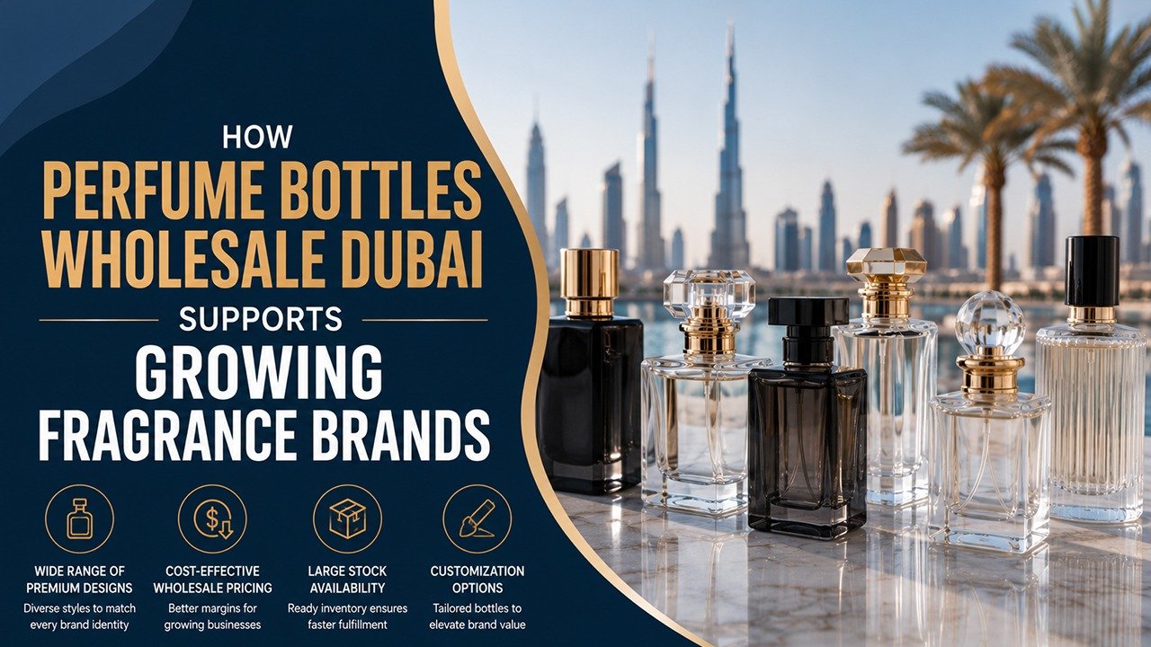 How Perfume Bottles Wholesale Dubai Supports Growing Fragrance Brands