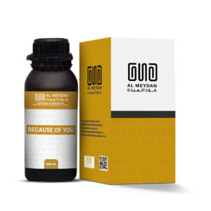 <small>OUD AL MEYDAN Essentian Perfume Oil Inspired By</small><br> Because of You